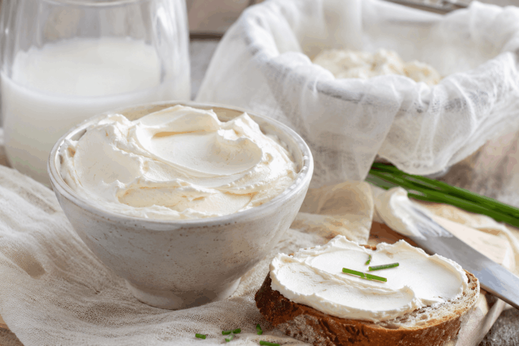 Frischkäse selber machen
