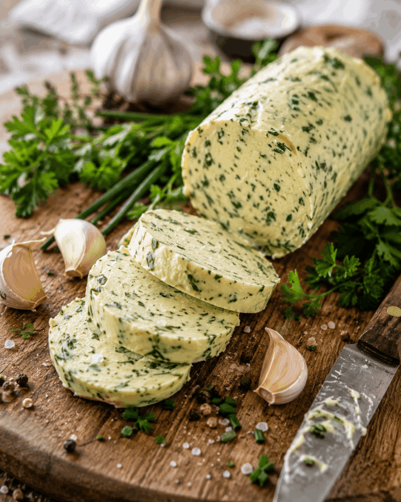 Knoblauch Kräuterbutter