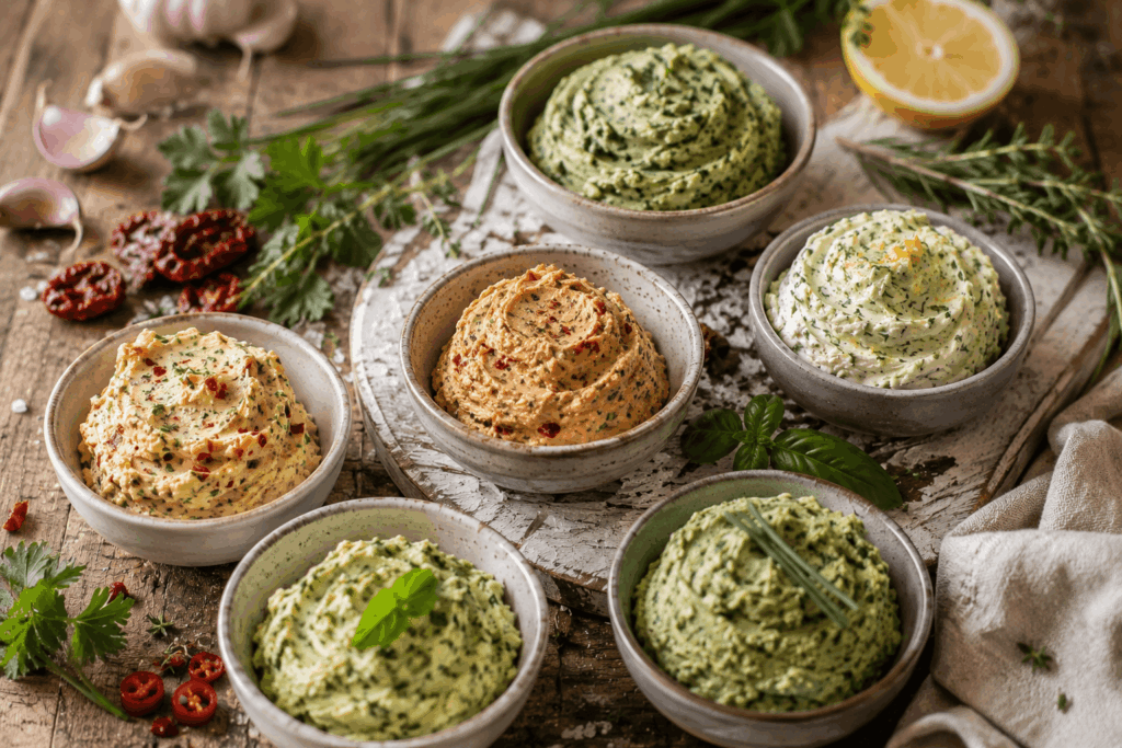 Kräuterbutter Varianten