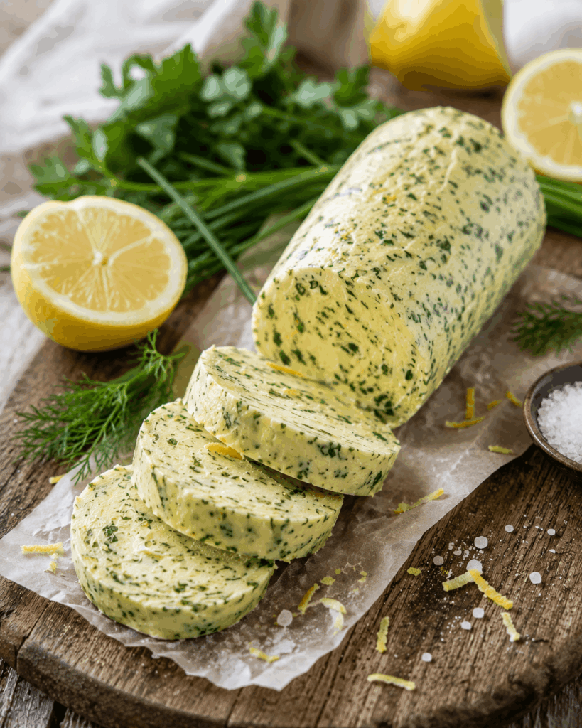 Zitronen-Kräuterbutter