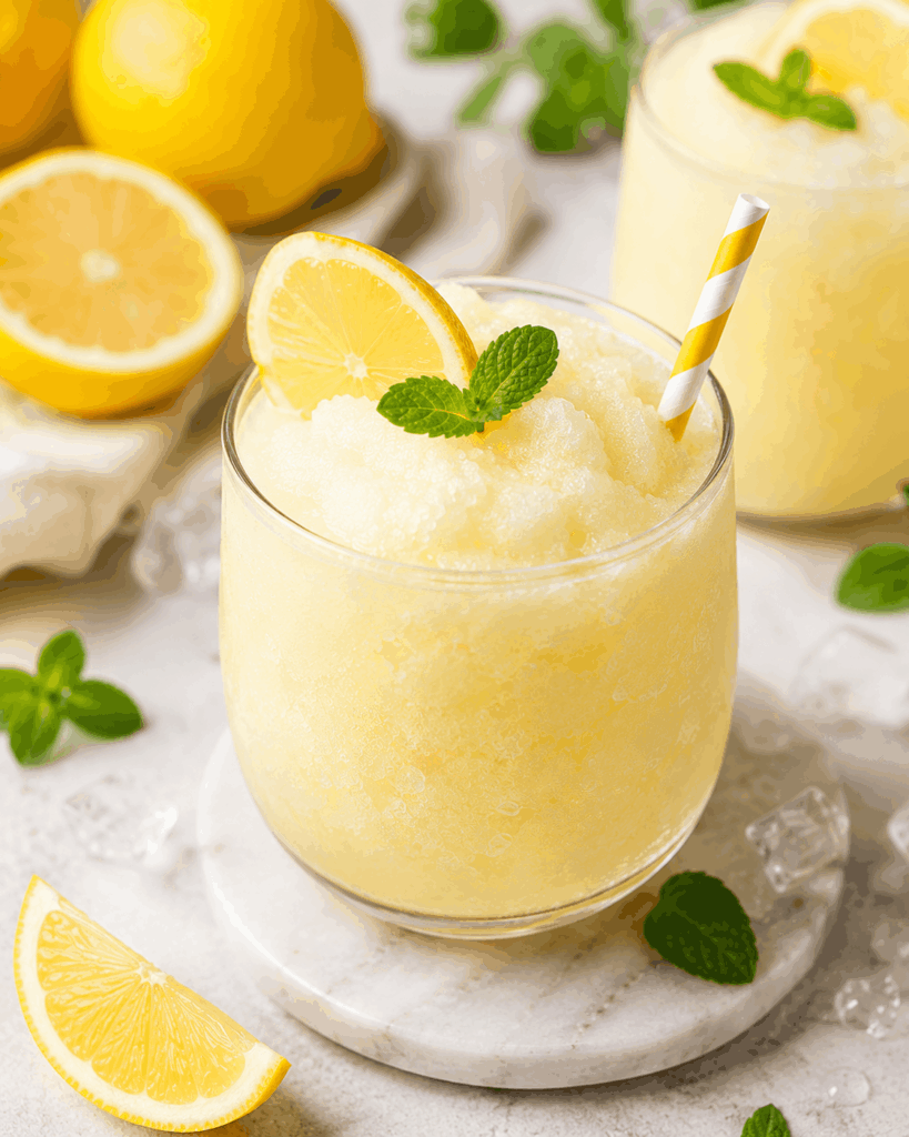 Zitronen Slush Rezept