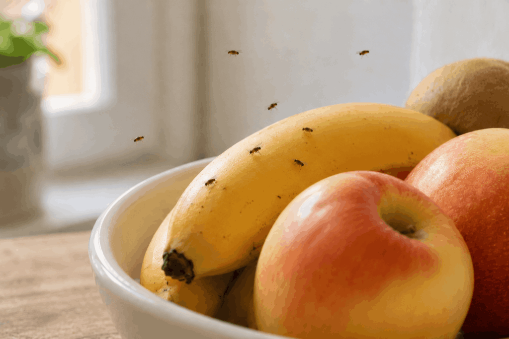 Fruchtfliegen loswerden