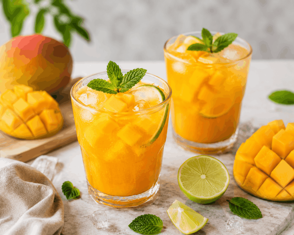 Mango Eistee Rezept