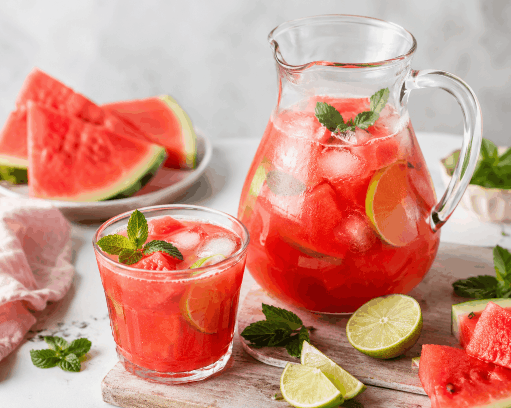 Wassermelonen Eistee