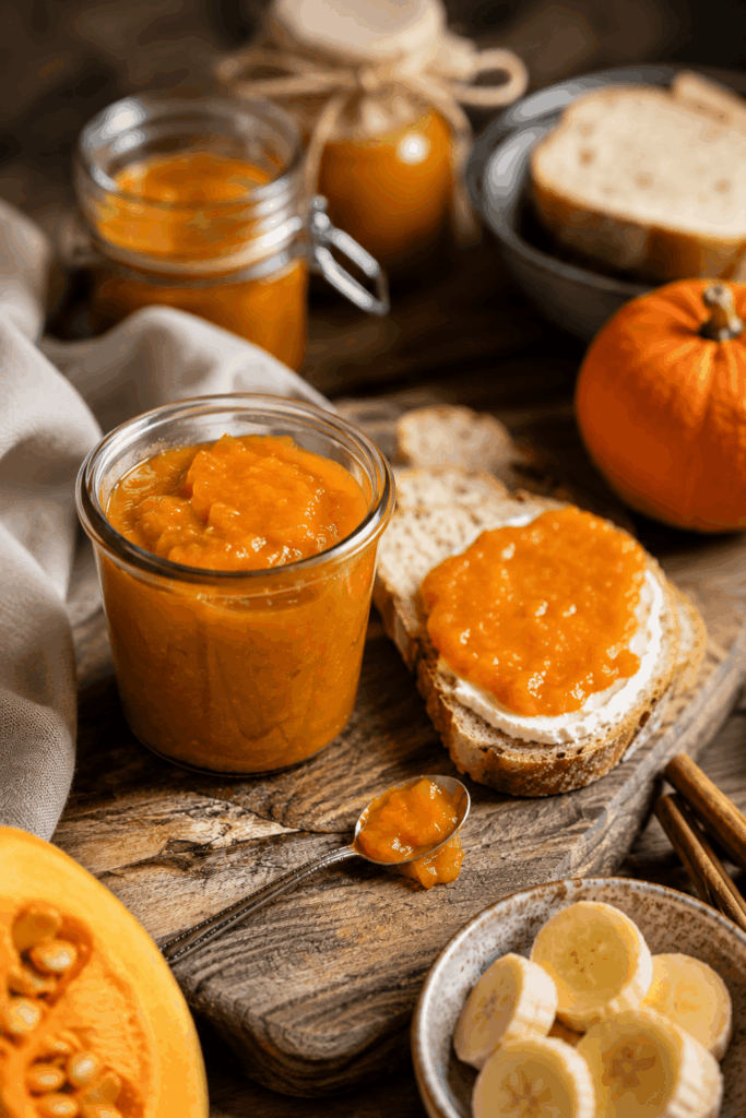 Kürbis Bananen Marmelade Rezept