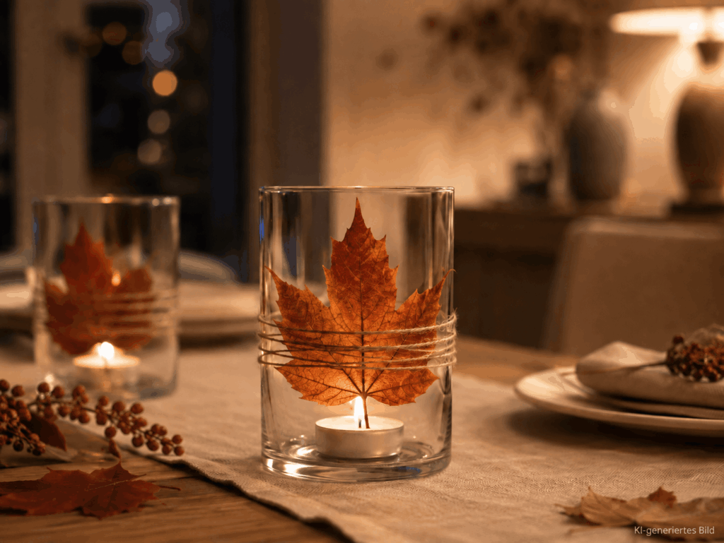 Gemütlichkeit im Herbst dekorieren
